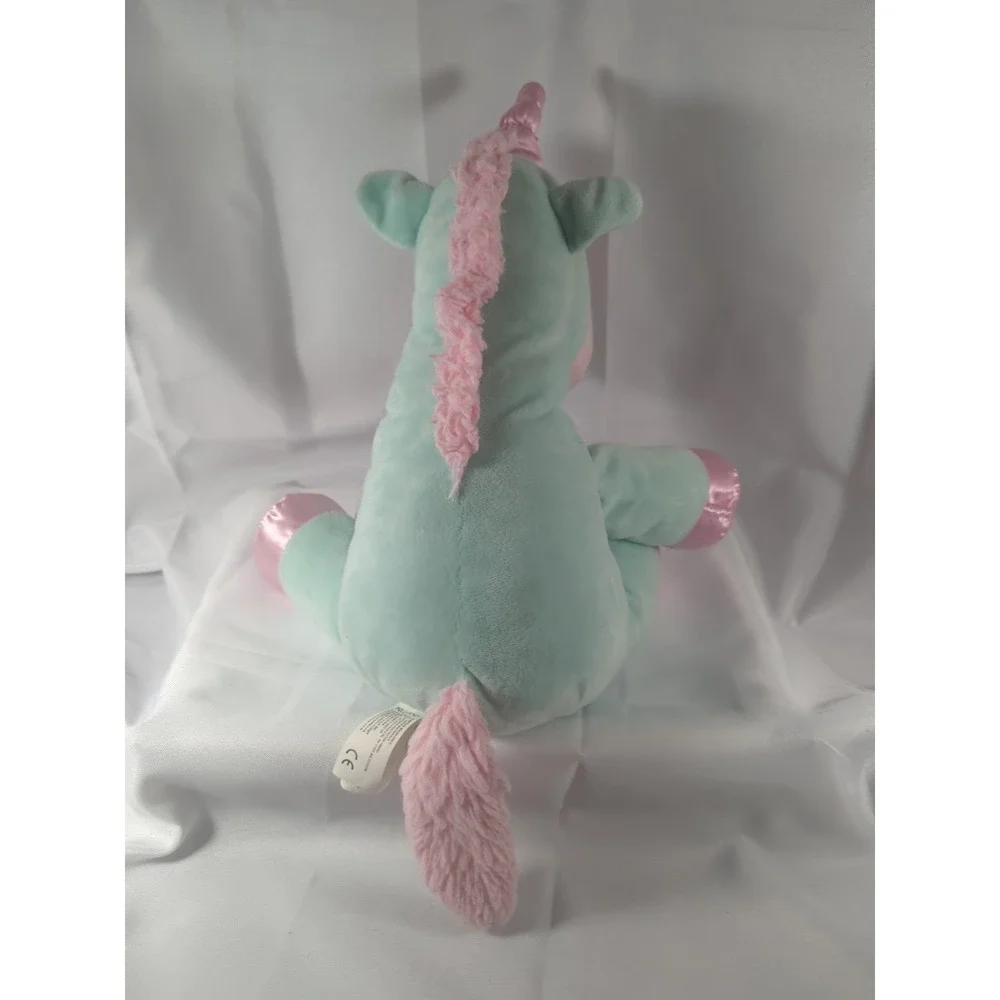 2020 Kellytoy Aqua/Teal Pink Satin Unicorn 12